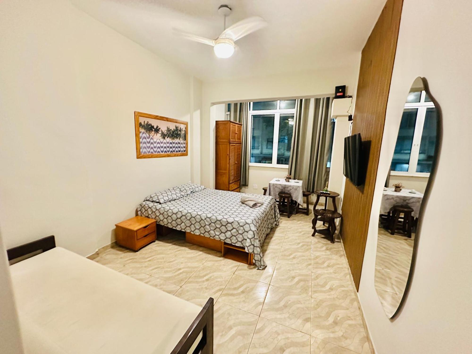 Ocean Post 4 Copacabana - Completo No Ponto De Copacabana , A 200m Da E 350m Do Metro Appartement *